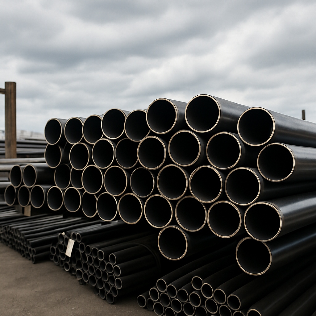 Труба электросварная в ППУ-изоляции 219х3,5 мм 09Г2С ГОСТ 10704-91